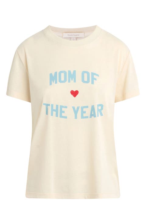 Mom of the Year Graphic T-Shirt