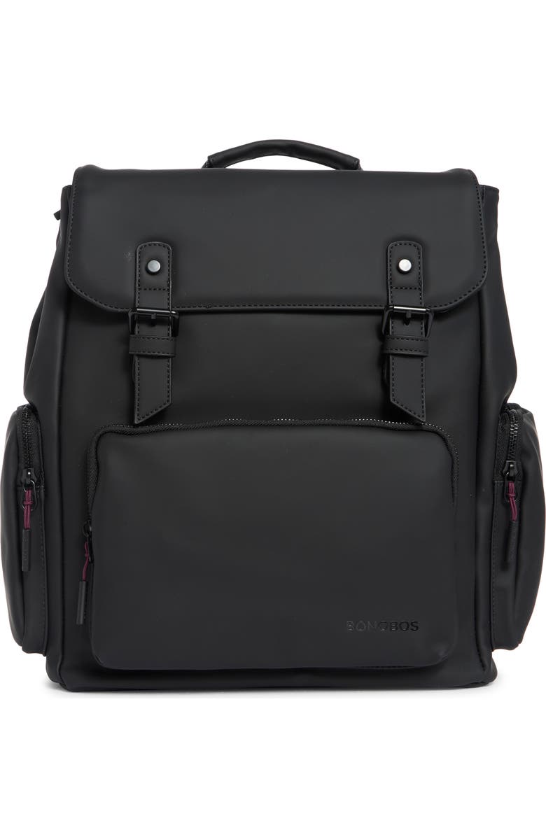 Bonobos Rubberized Backpack, Main, color, Black