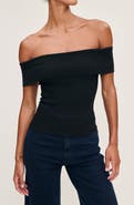 DL1961 Off the Shoulder Instasculpt™ Rib Top