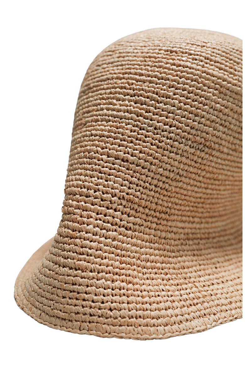 Straw Cloche Hat, Alternate, color, BEIGE DUSTY LIGHT