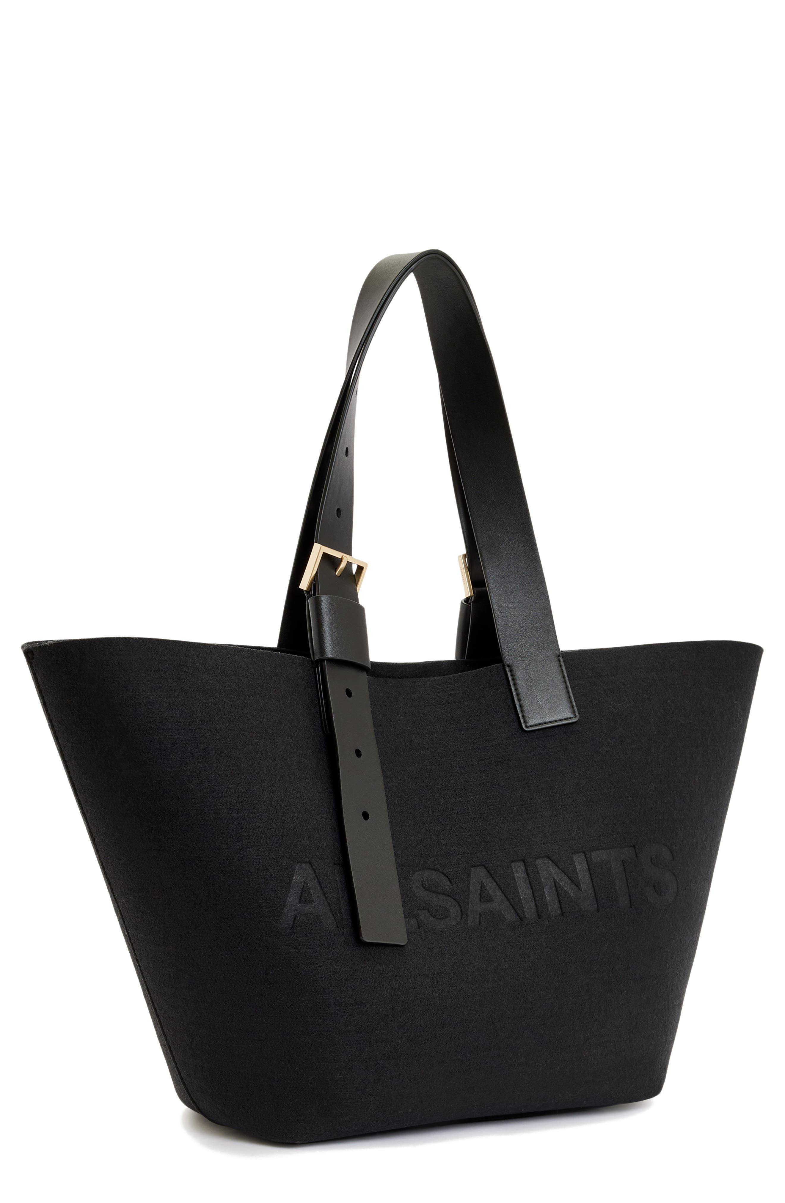 AllSaints Anik Felt Tote, Alternate, color, 