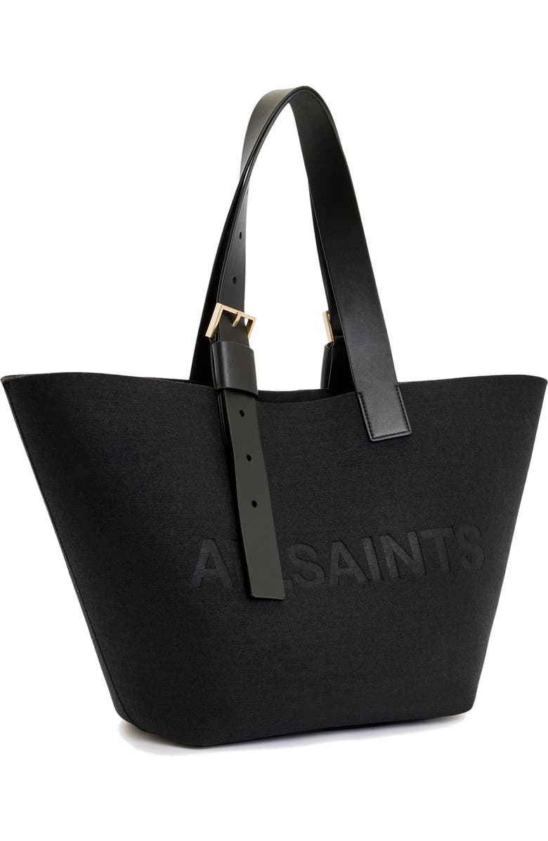 AllSaints Anik Felt Tote, Alternate, color,