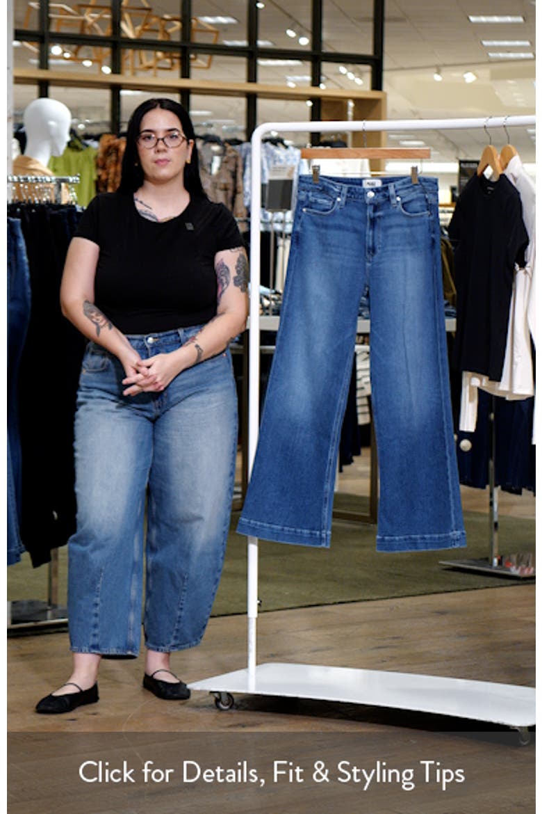Leenah High Waist Wide Leg Jeans video