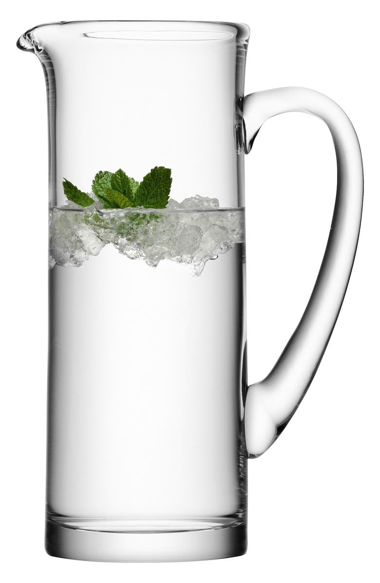 LSA Basis Glass Jug, Alternate, color, Clear