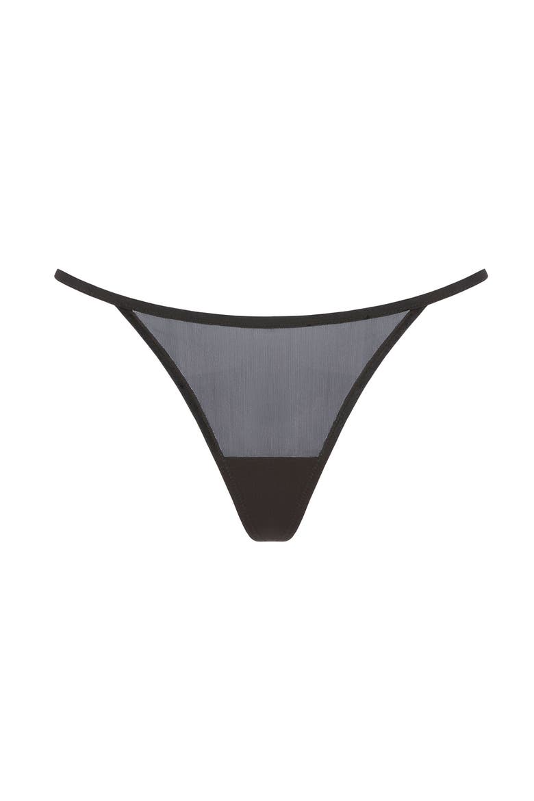 The String Thong, Main, color, BLACK