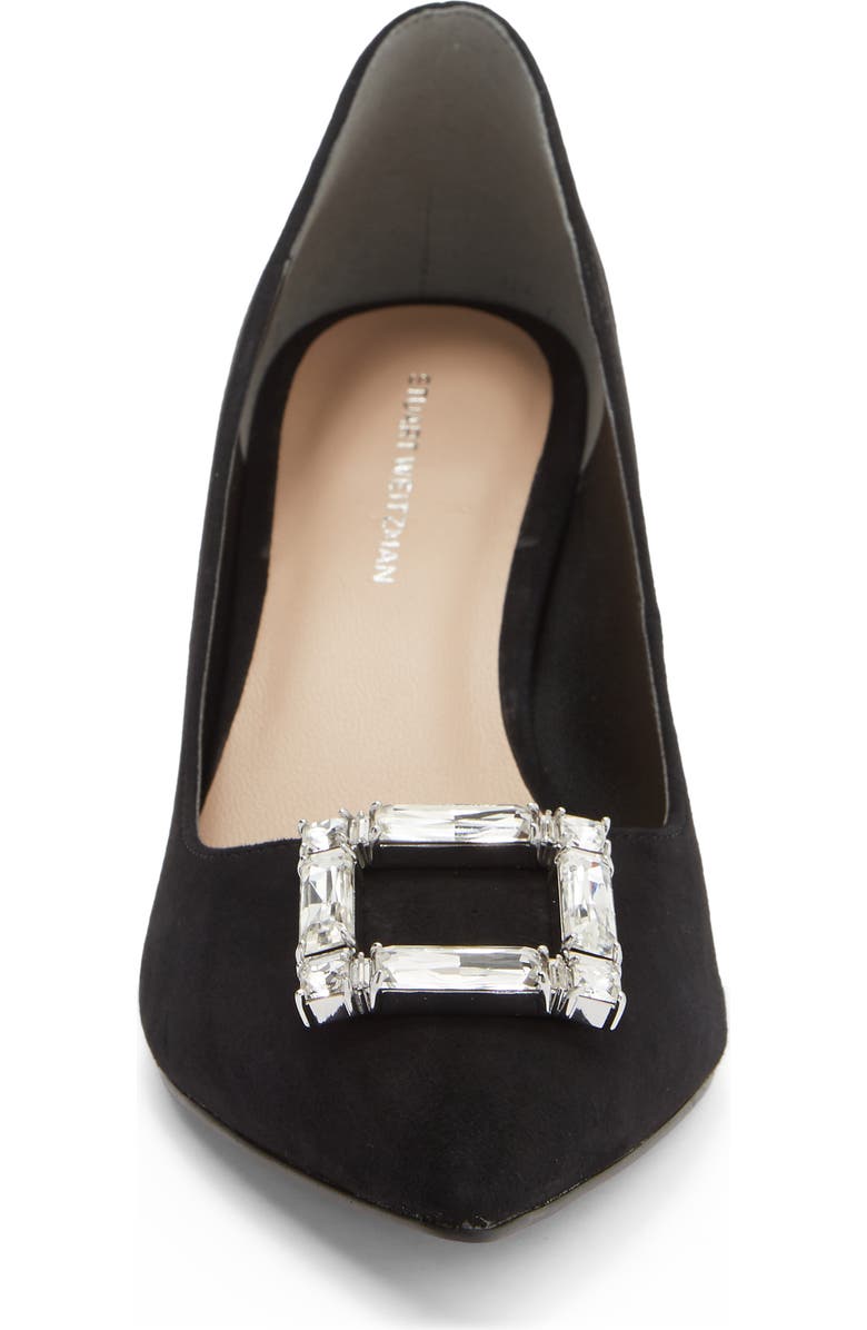 Stuart Weitzman June 75 Pump, Alternate, color, Black