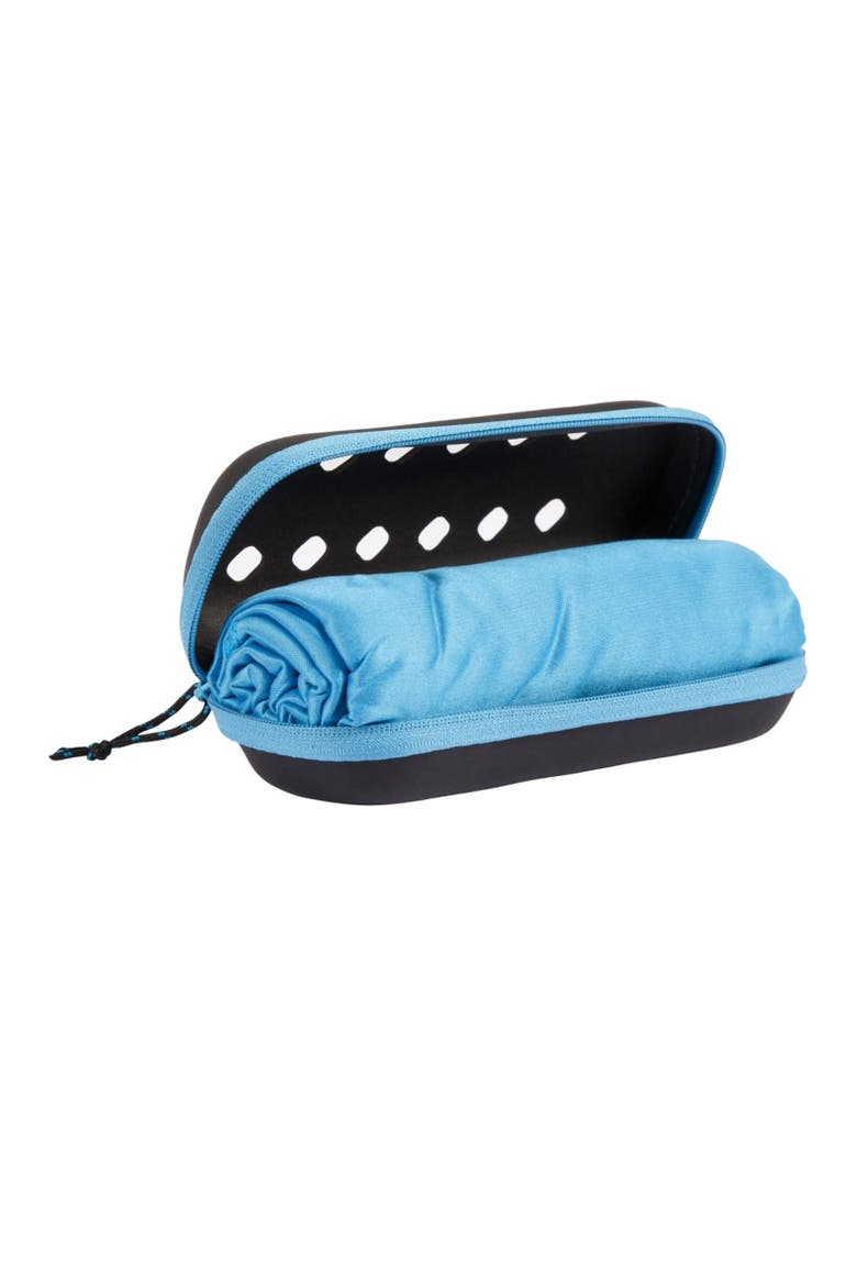 Compatto Dryfast Towel, Alternate, color, Blue