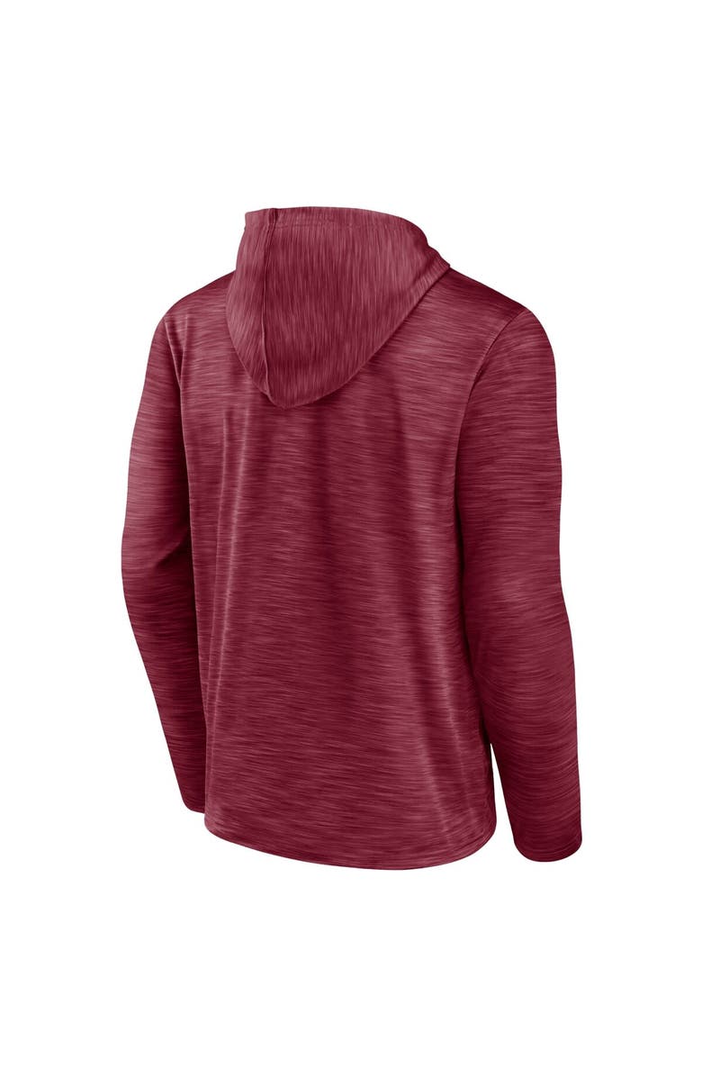 FANATICS Men's Fanatics Burgundy Colorado Avalanche Never Quit Pullover Hoodie, Alternate, color, 