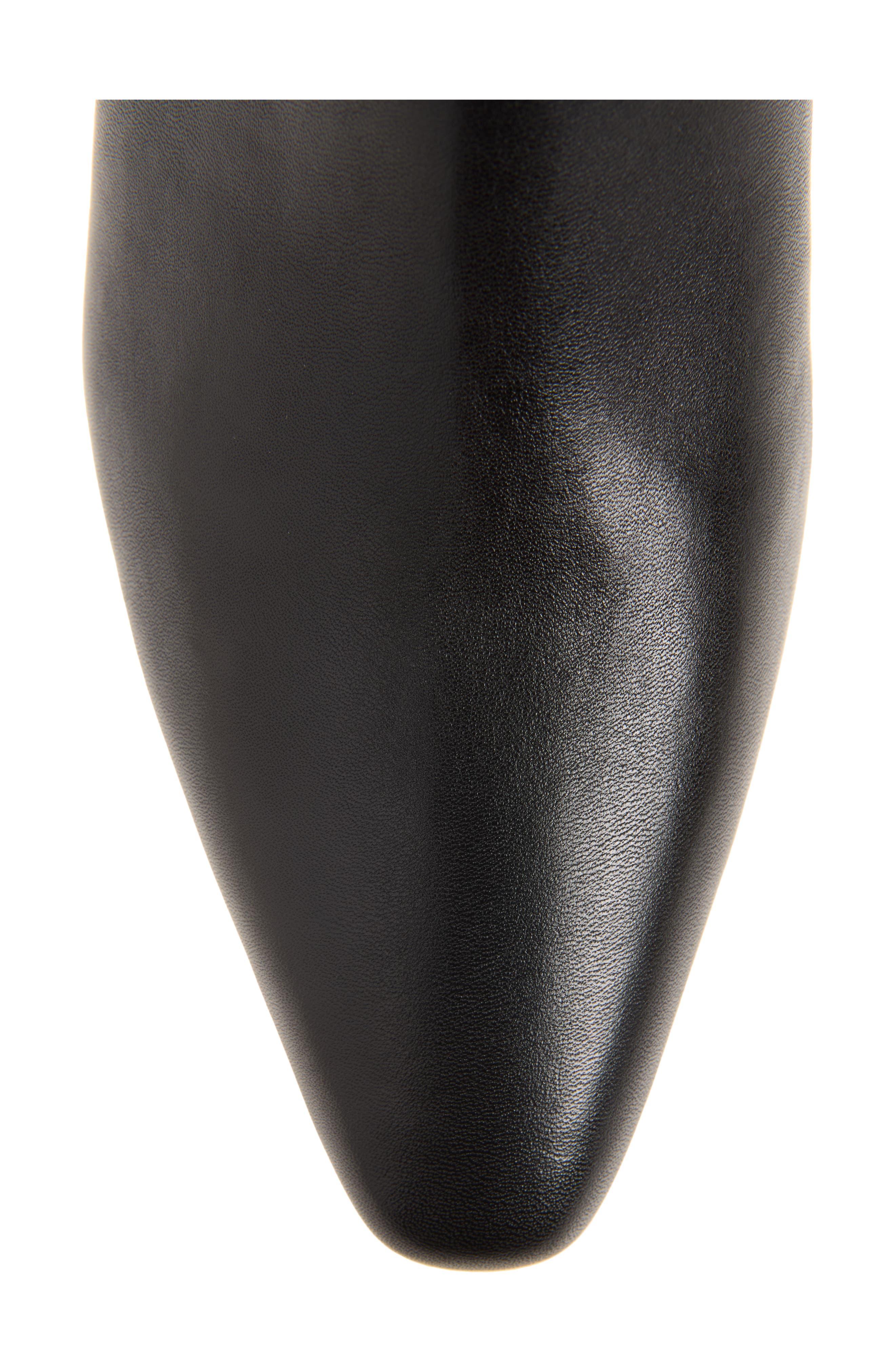 Harper Leather Bootie, Alternate, color, BLACK