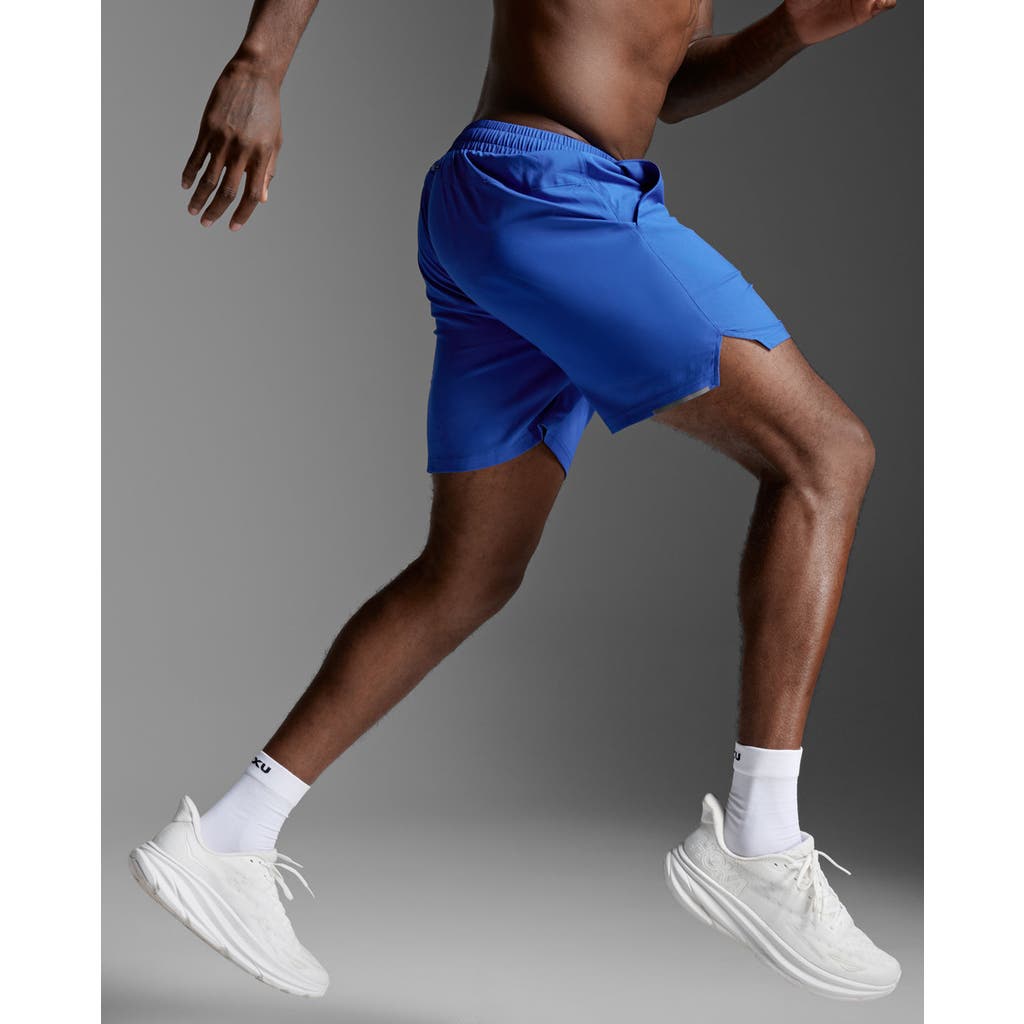 2xu Aero 7 Inch Shorts In Blue