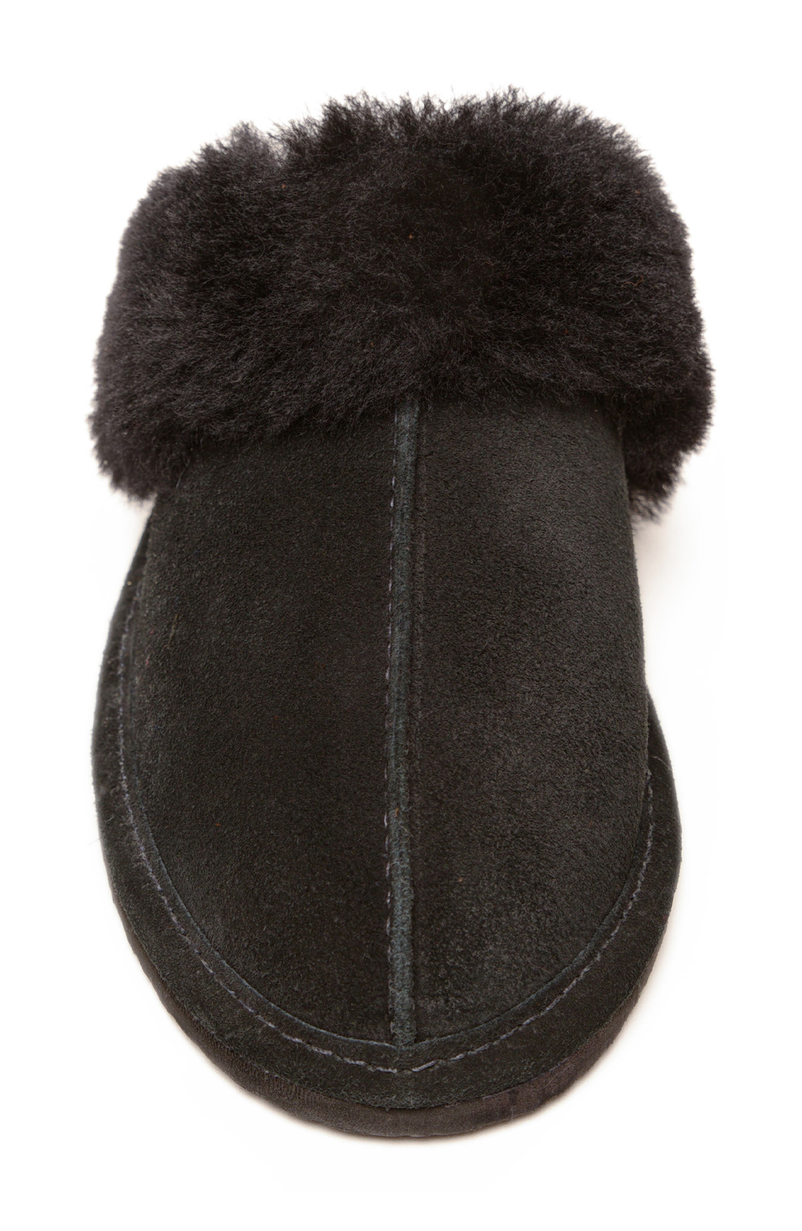 Minnetonka Genuine Sheepskin Slipper, Alternate, color, 