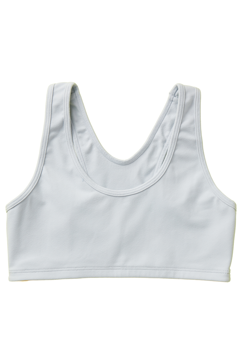 Half Moon High-Impact Sports Bra, Alternate, color, Grayscale