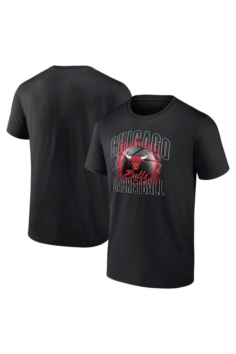 Men's Fanatics Branded Black Chicago Bulls Match Up T-Shirt, Alternate, color, Black
