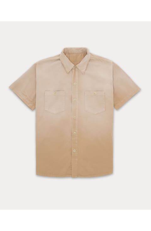 Jackson Short-Sleeve Cotton Shirt