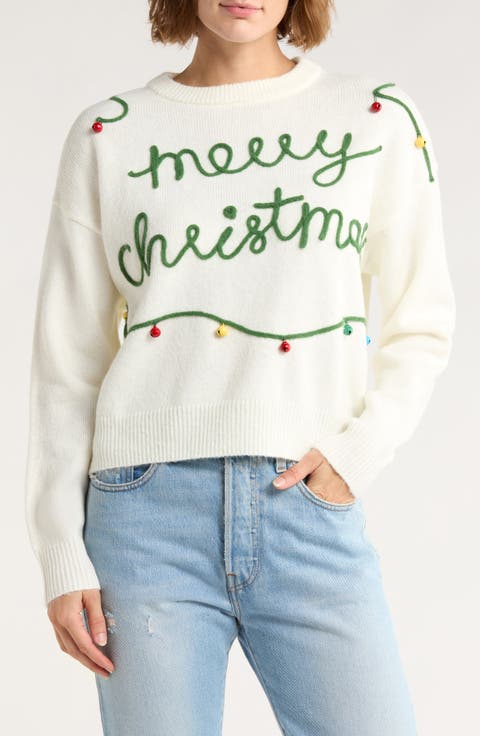 Merry Christmas Ornament Sweater