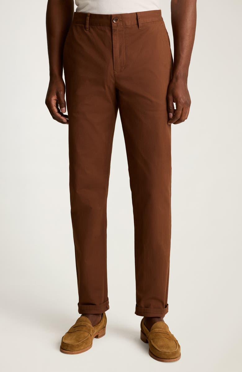 Bonobos Stretch Cotton Chinos, Main, color, Fondue Fudge 19-1224 Tcx