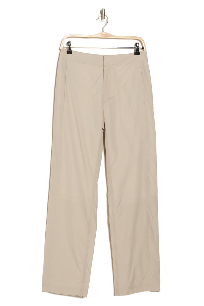 Fern Poplin Pants, Alternate, color, BEIGE