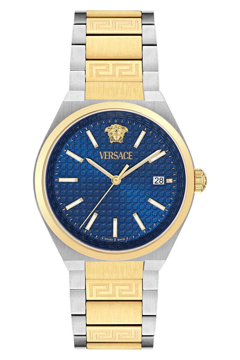 V-Auria Two-Tone Bracelet Watch, 39mm, Main, color, TWO TONE