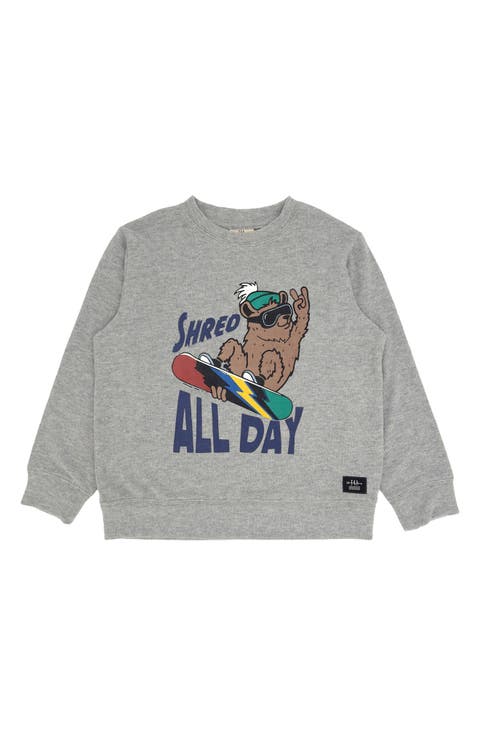Kids' Shred Hacci Knit Pullover