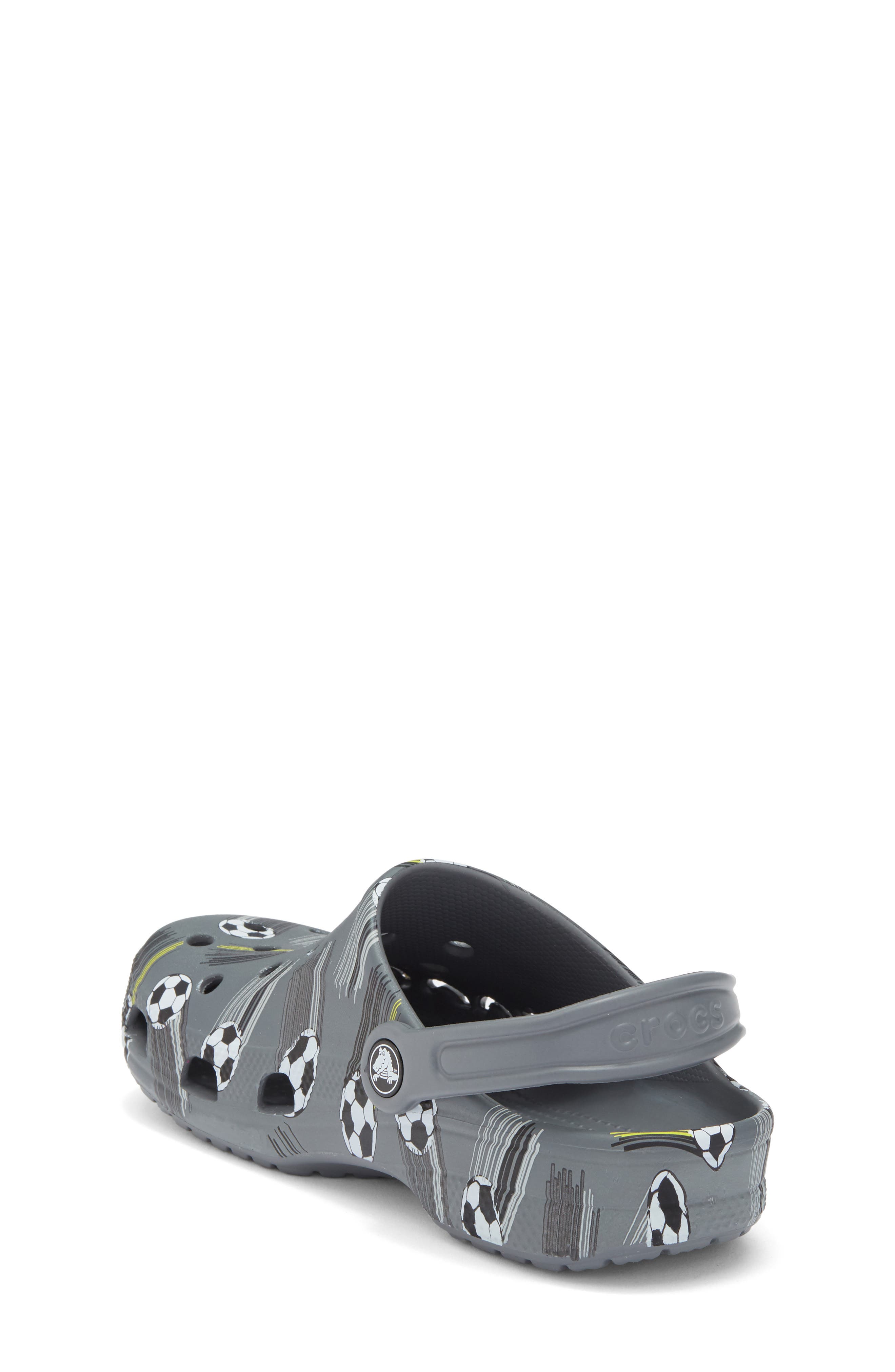 CROCS Kids' Baya Print Clog, Alternate, color, Charcoal
