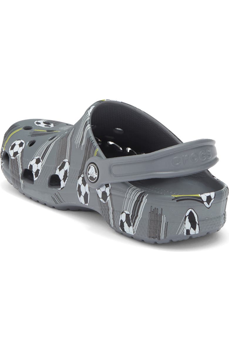 CROCS Kids' Baya Print Clog, Alternate, color, Charcoal