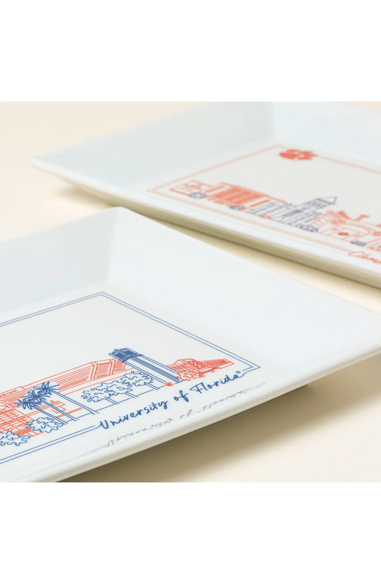 Uncommon Goods College Cityscape Tray, Alternate, color, Clemson University
