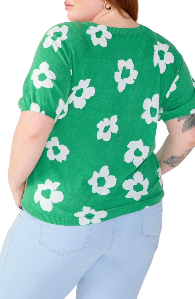 Sanctuary Sunny Days Print Sweater, Alternate, color, 