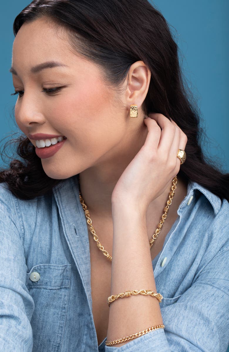 Bony Levy 14K Gold Hammered Ring, Alternate, color, 