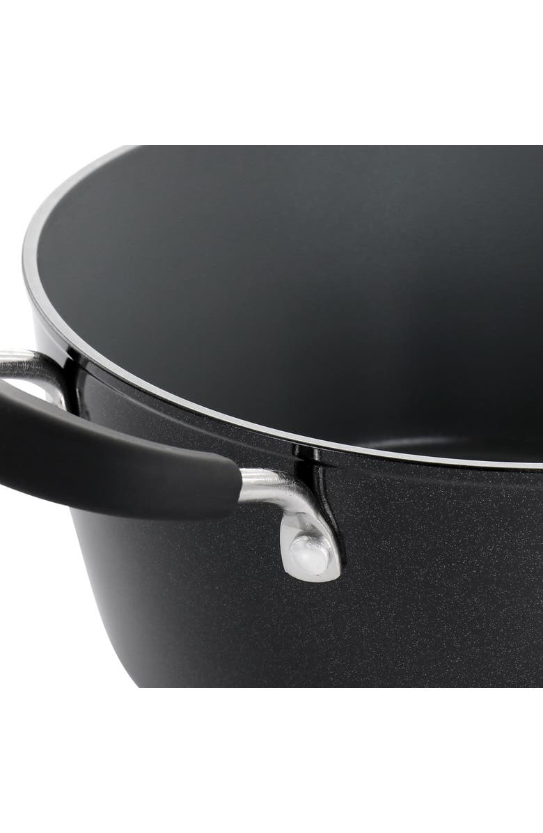 Kenmore Arlington 4.5 Quart Dutch Oven with Lid, Alternate, color, Black