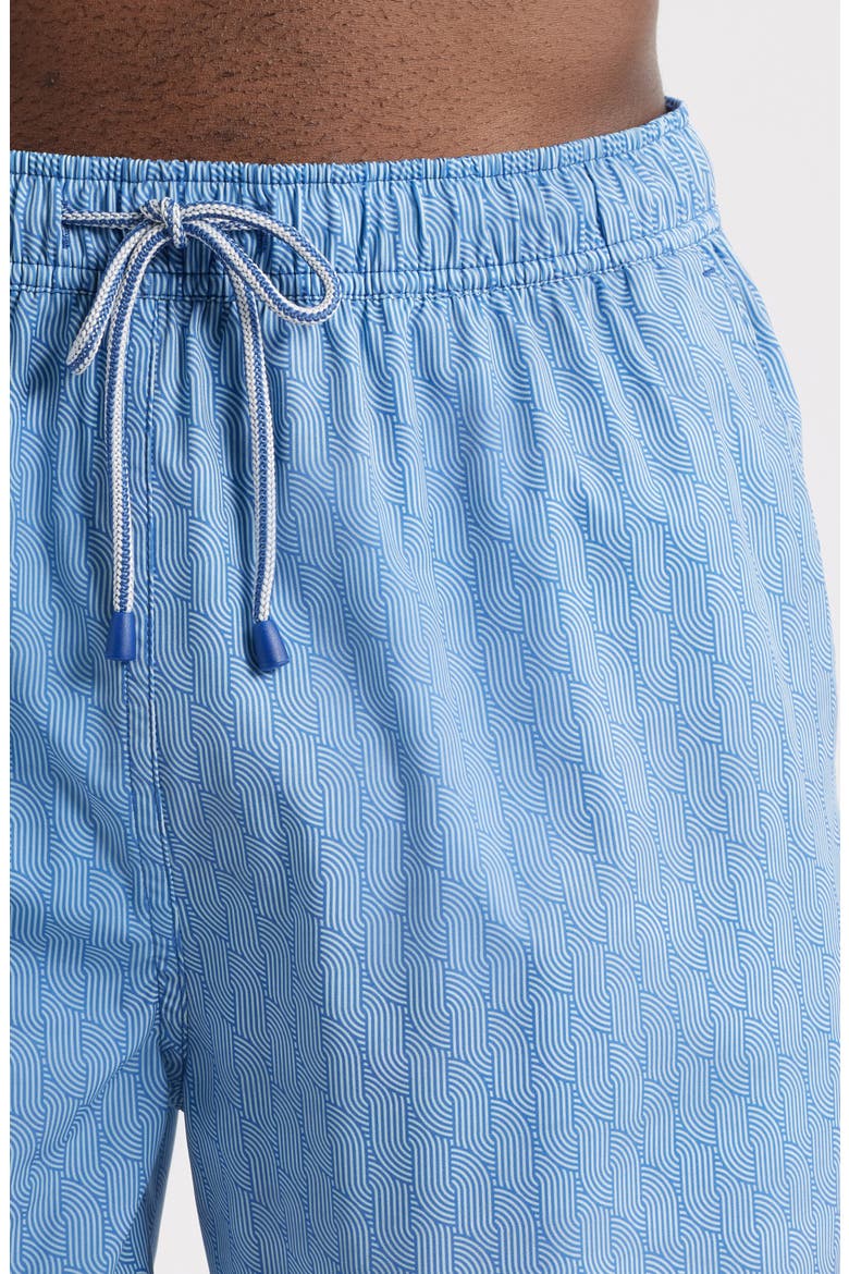 Clifton Swim Trunks, Alternate, color, DUSK BLUE