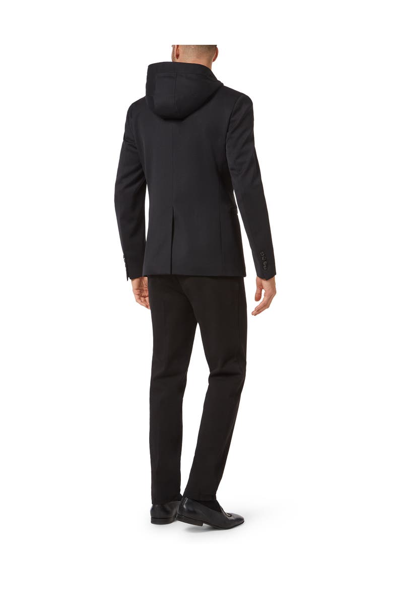 Blazer Hoodie Men, Alternate, color, black