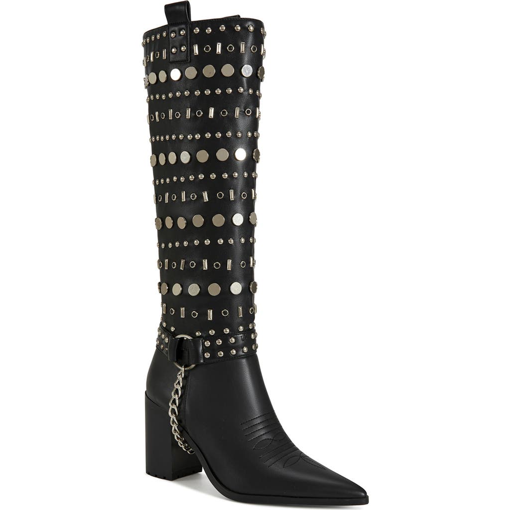 AZALEA WANG AZALEA WANG JULETTE STUDDED POINTED TOE BOOT