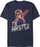Stranger Things Men's Stranger Things Steve Cool Babysitter Graphic T-Shirt