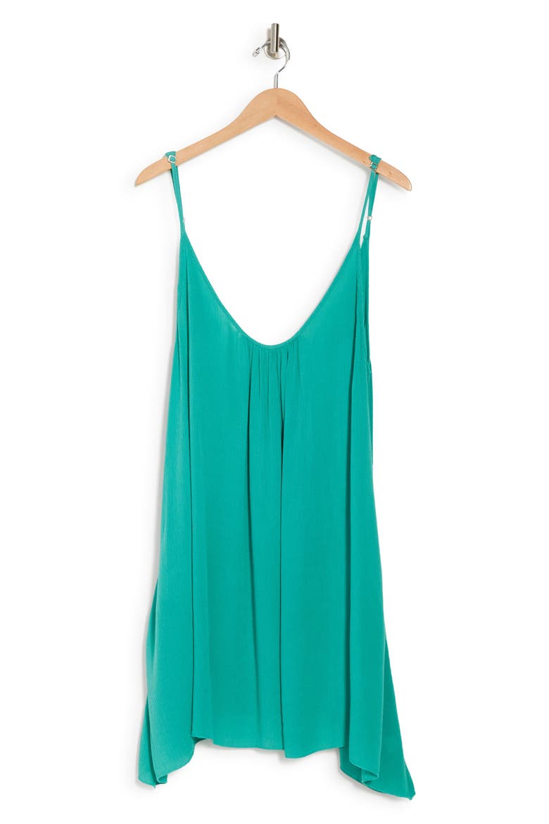 Cover-Up Slip Dress, Alternate, color, GREEN