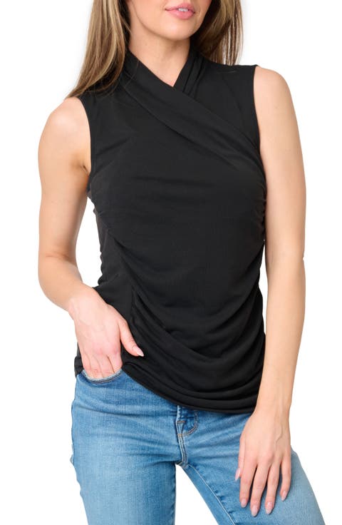 Side Cinch Wrap Tank
