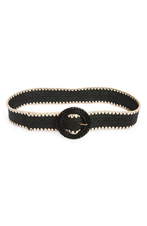 TREASURE & BOND TREASURE & BOND SAGE STRETCH WOVEN BELT