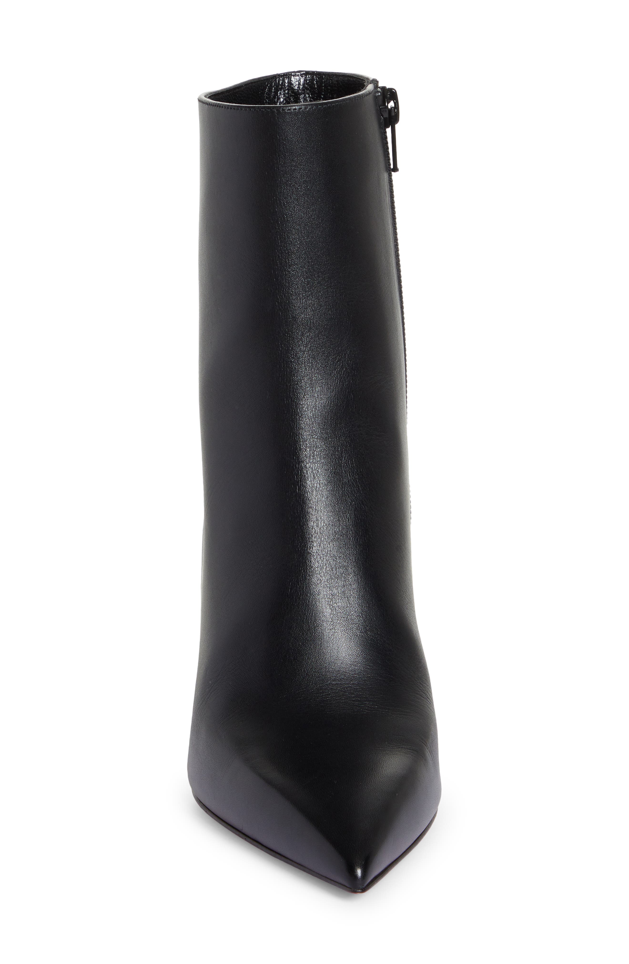 Condora Pointed Toe Bootie, Alternate, color, BLACK