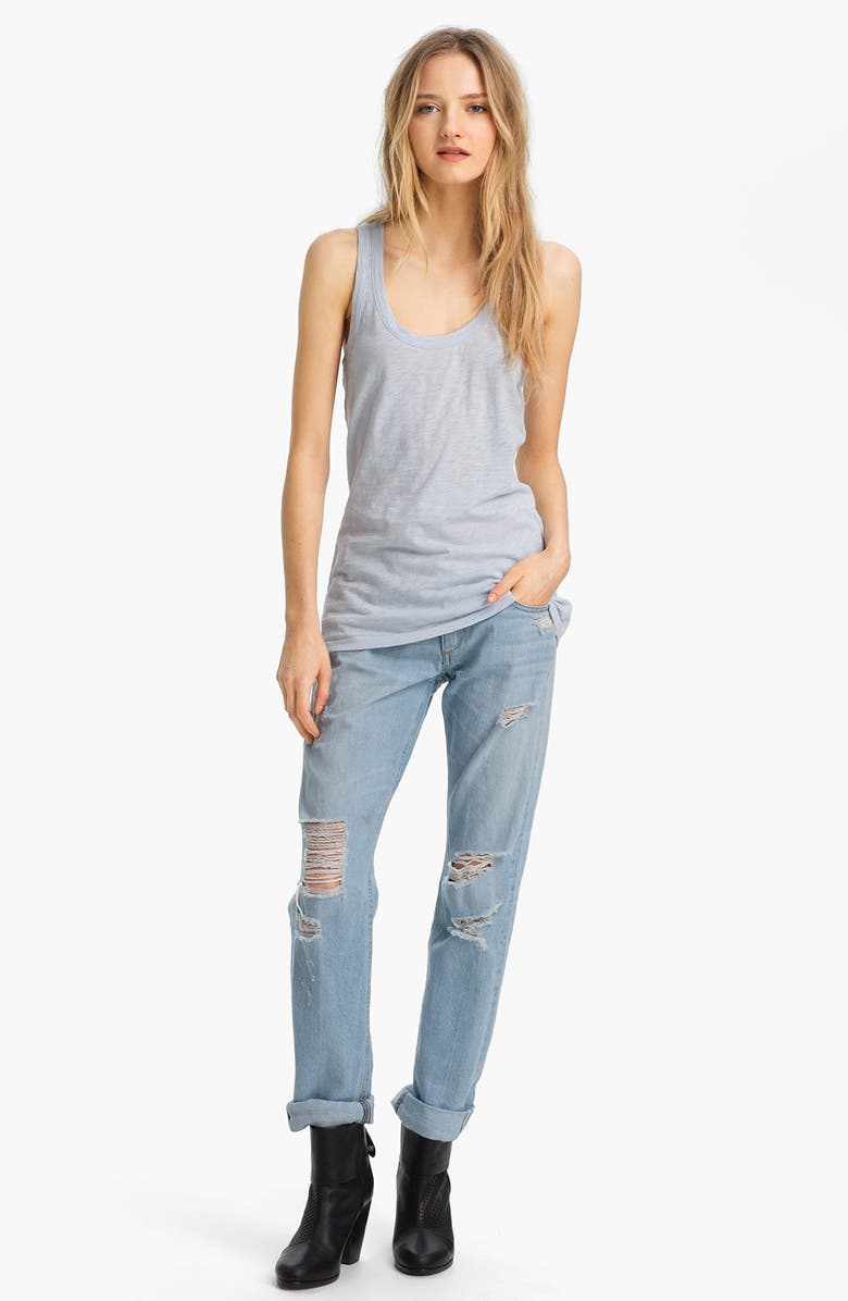 rag & bone/JEAN 'The Boyfriend' Selvedge Denim Jeans, Alternate, color, 