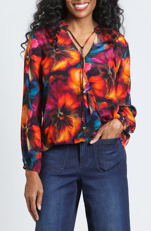 Crossover Tassel Top