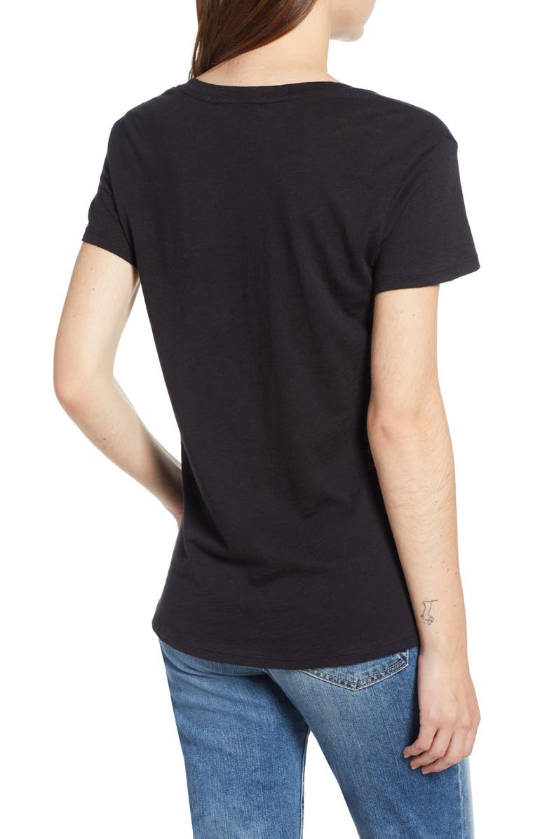 Amour Vert Joline V-Neck Tee, Alternate, color, 