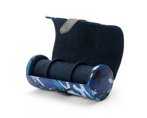 Wolf Elements Triple Watch Roll With Capsule In Multi