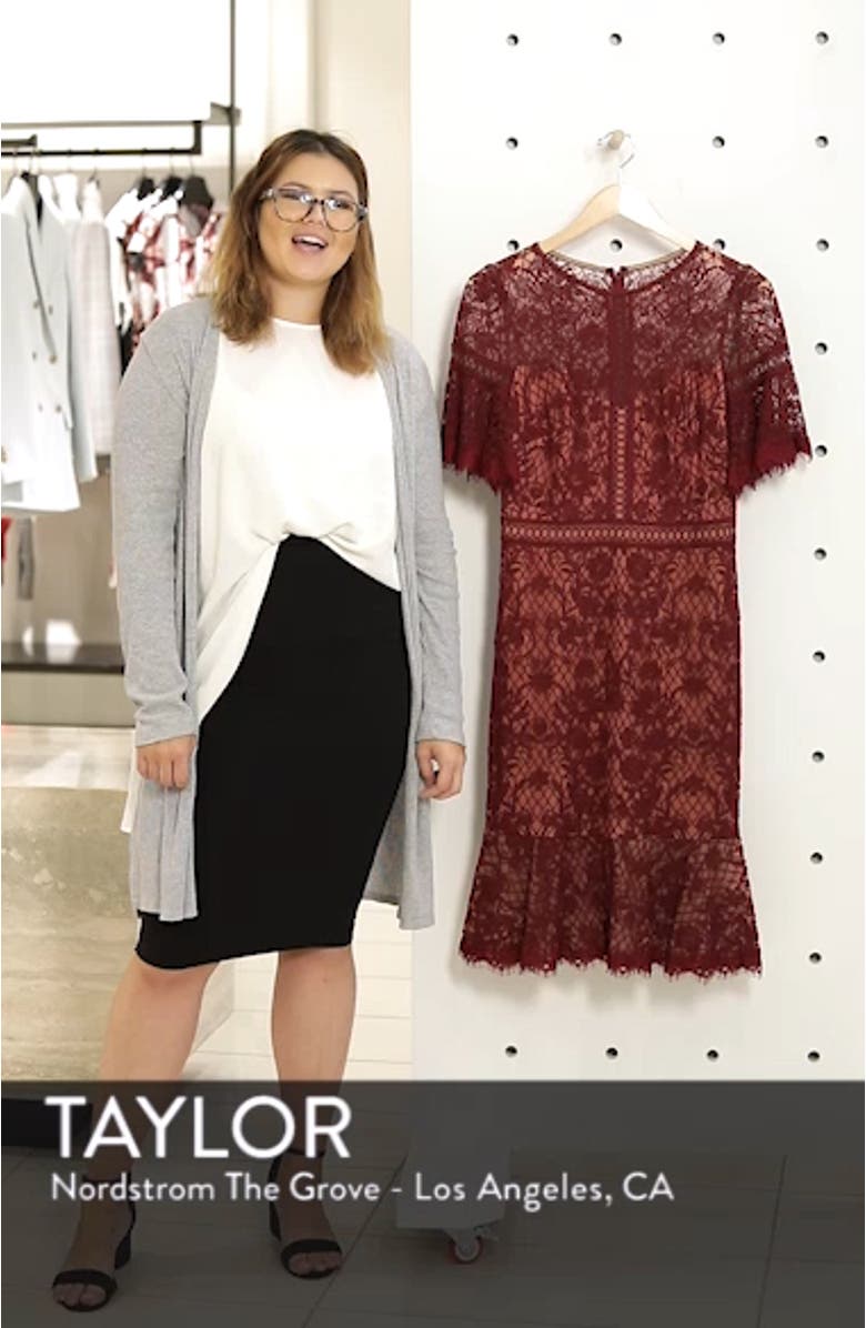 Embroidered Mesh Dress, sales video thumbnail