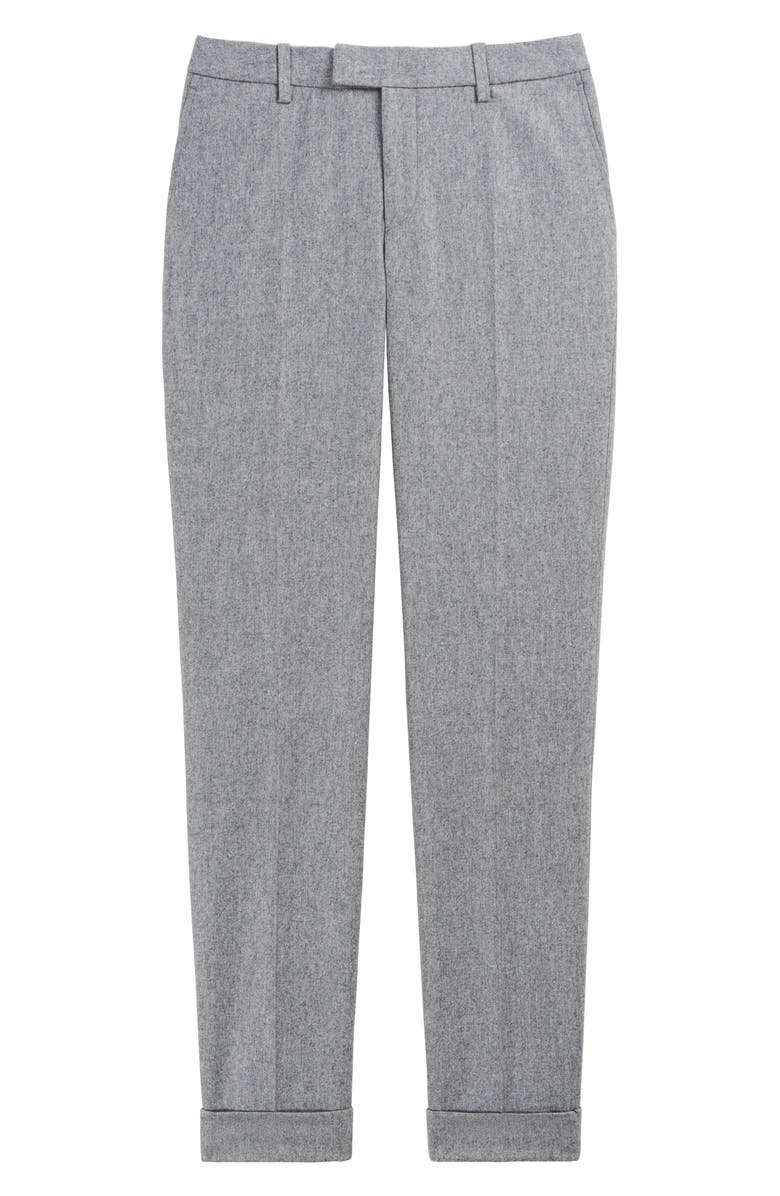SUISTUDIO Robin Cuff Wool Trousers, Alternate, color, 