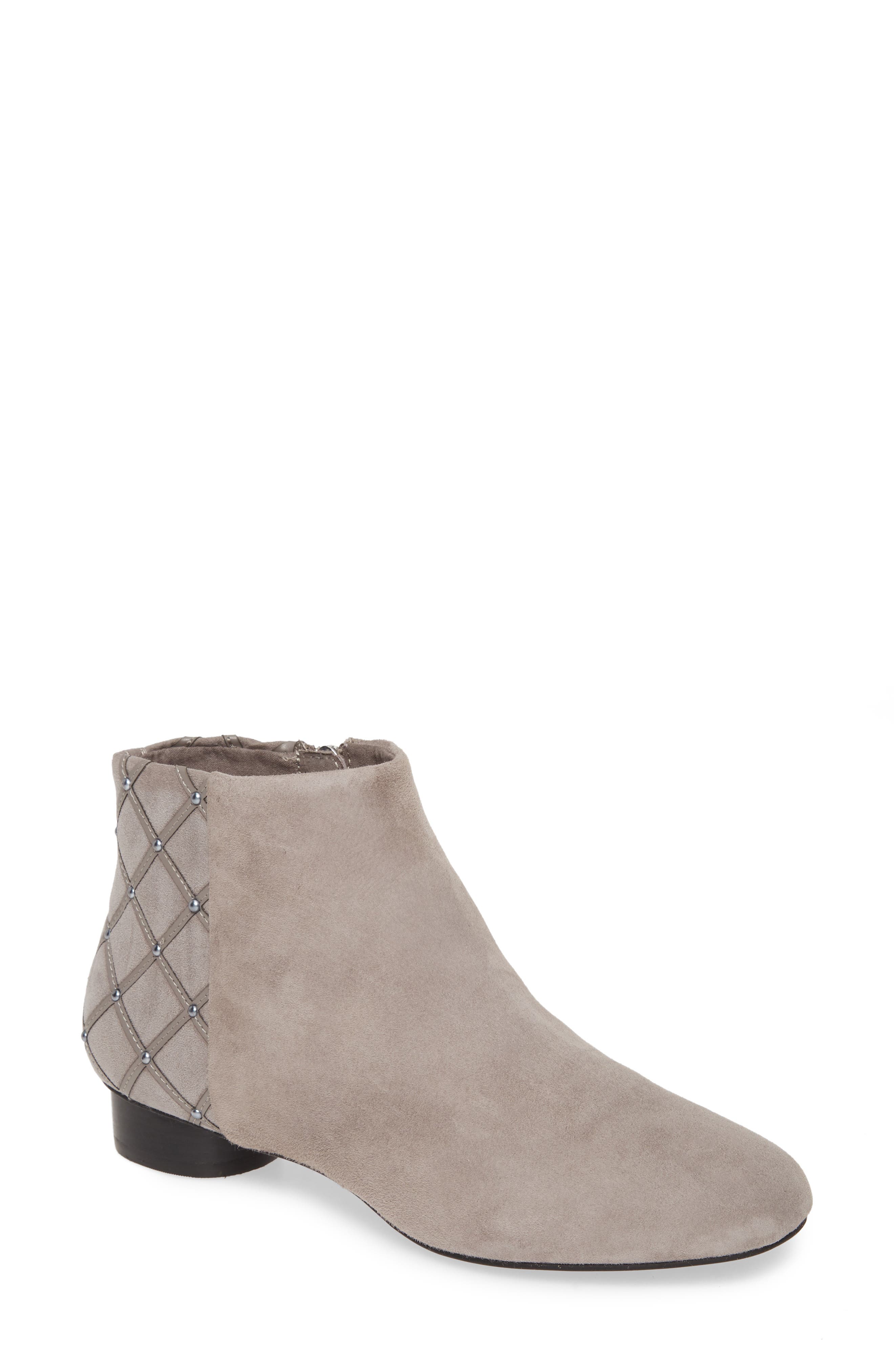 Fauna Bootie, Main, color, PEBBLE GREY SUEDE