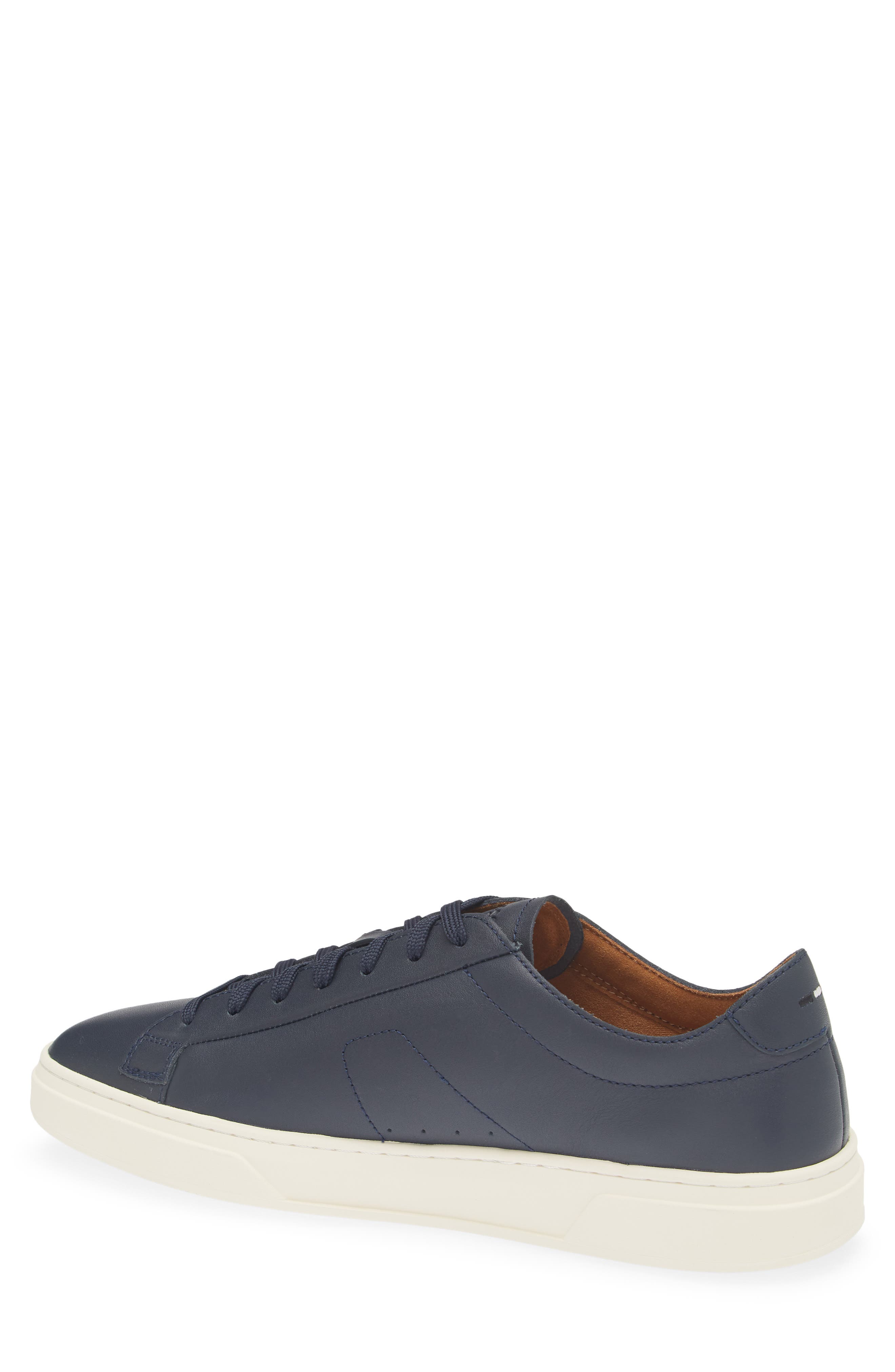Kieran Leather Sneaker, Alternate, color, DARK BLUE
