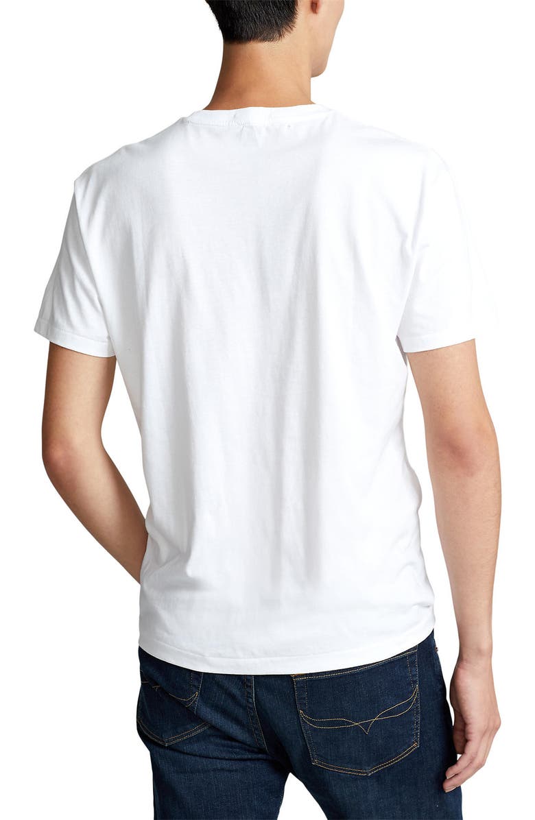 Polo Ralph Lauren Classic Fit Jersey Crewneck T-Shirt, Alternate, color, White