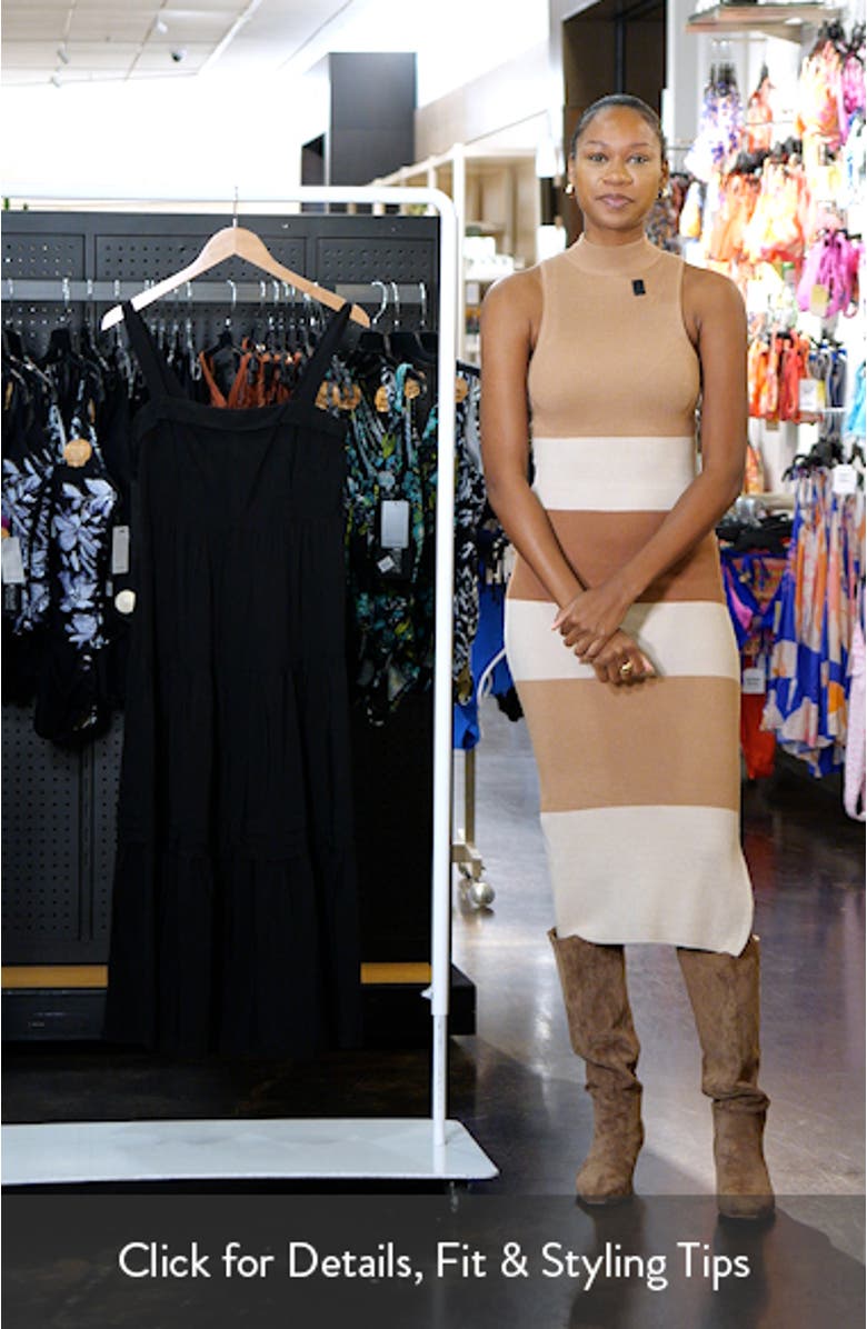 Elvia Fit & Flare Maxi Dress, sales video thumbnail