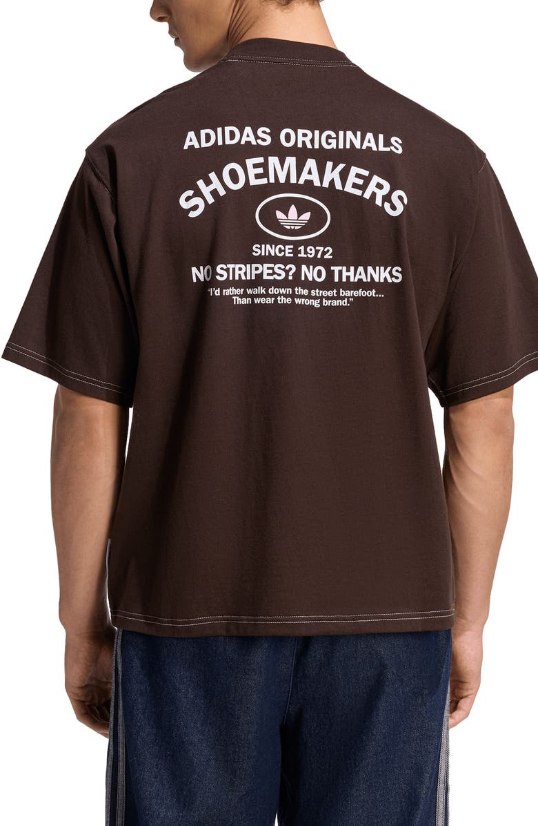 adidas Shoemaker Loose Fit Graphic T-Shirt, Alternate, color, 