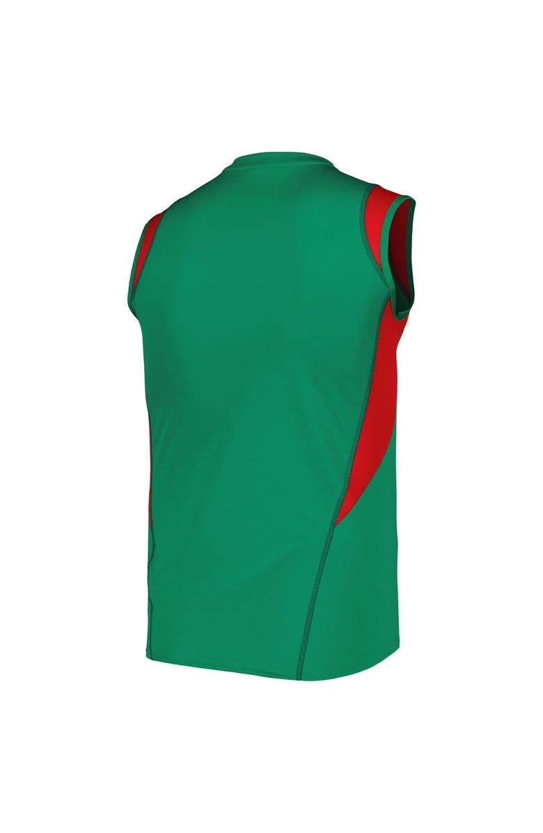 adidas Men's adidas Green Mexico National Team Sleeveless Training Jersey, Alternate, color, 