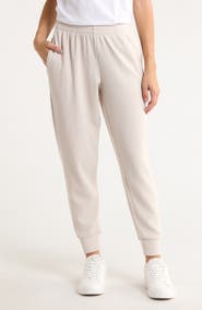 APANA Eden Ottoman Ribbed Joggers